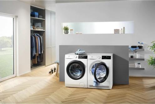 Actual product image Electrolux EW9HE83S3 tumble dryer Free installation Top loading 8 kg A++ White (8 kg, Left)