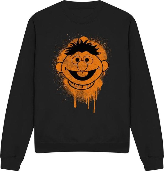 Image du produit - Sweat motif Ernie motif/style Visage - Adulte (XL)
