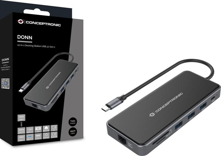 Actual product image Conceptronic DONN15G (USB-C, 1 Ports)