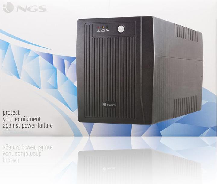 Actual product image NGS FORTRESS 2000 V2 Standby (Offline) 1.5 kVA 900 W 4 AC outputs (1.50 VA, 900 W, Standby UPS)