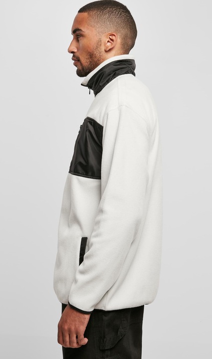 Actual product image Urban Classics Patched Micro Fleece Jacket - 19435 (XXL)