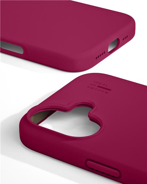 Produktbild iDeal Of Sweden MagSafe Silicone Cover Cranberry (Apple iPhone 17)
