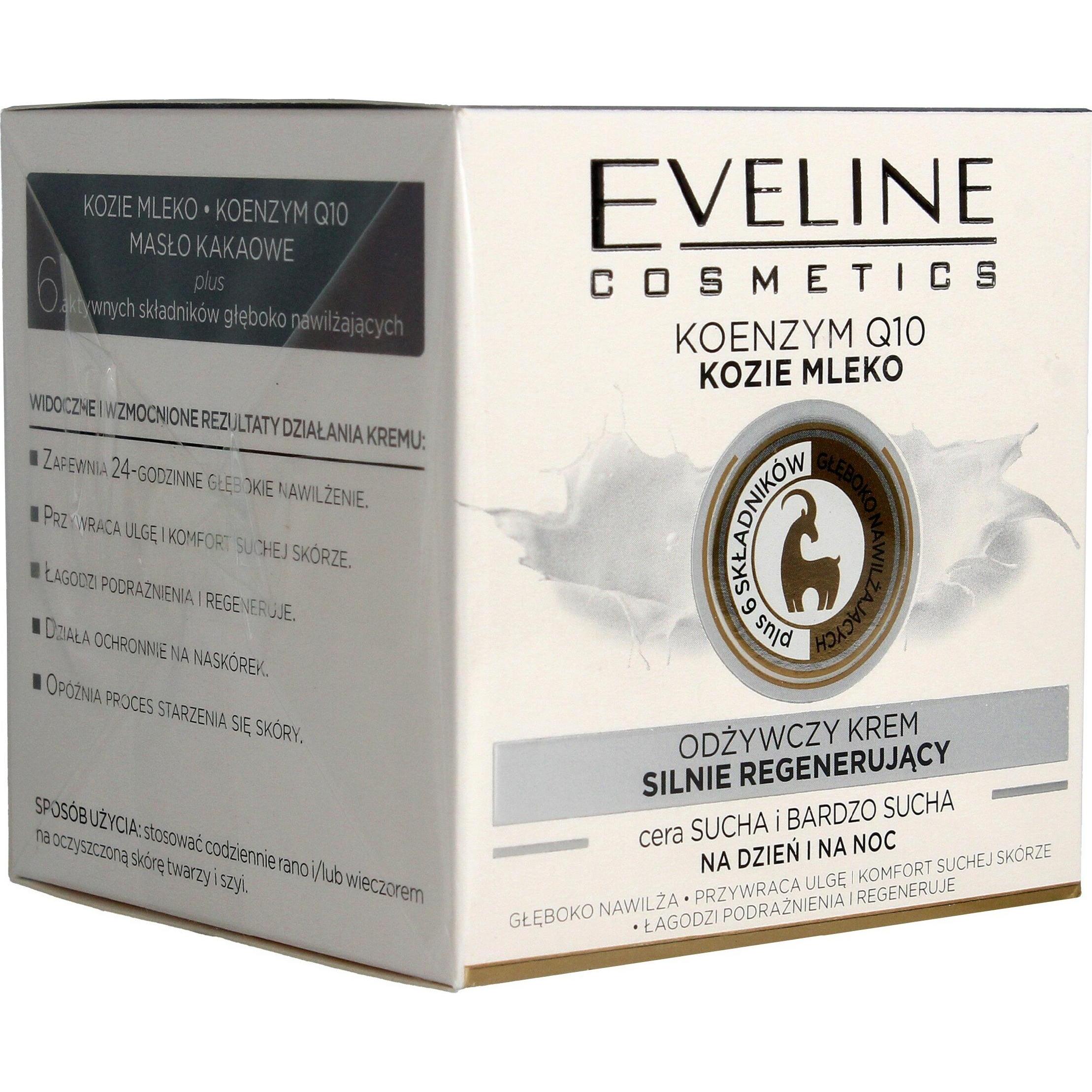 Thumbnail - Eveline, Gesichtscreme, Coenzyme Q10 Nourishing Strongly Regenerating Cream For Dry And Very Dry Skin For (50 ml, 24h Cr...