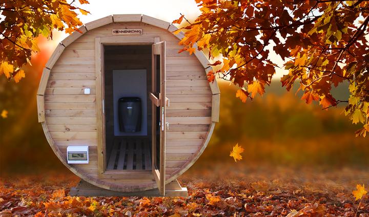 Actual product image Sonnenkönig Barrel sauna 4