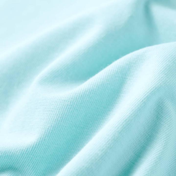 Immagine prodotto vidaXL T-shirt per bambini azzurro 104,Materiale: 95 % cotone. 5 (104)