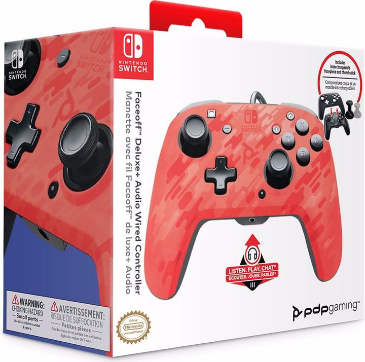 Produktbild PDP FaceOff Deluxe + Audio (Switch)