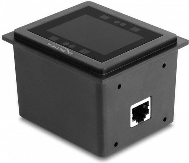 Produktbild Delock USB Barcodescanner 1D und 2D kabelgebunden für den stationären Einbau (1D-Barcodes, 2D-Barcodes, QR-Code)