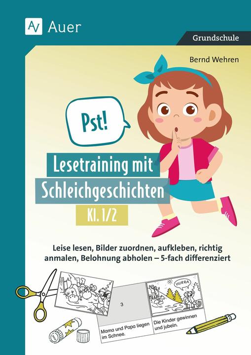 Produktbild Wehren:Pst! Lesetraining mit Schleichge (Deutsch, Bernd Wehren, 2025)