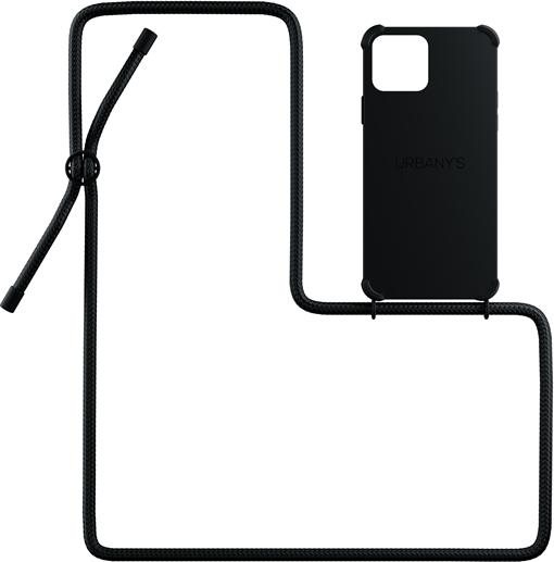 Image du produit Urbany's Couverture de collier avec cordon All Black matt (Apple iPhone 15 Plus)