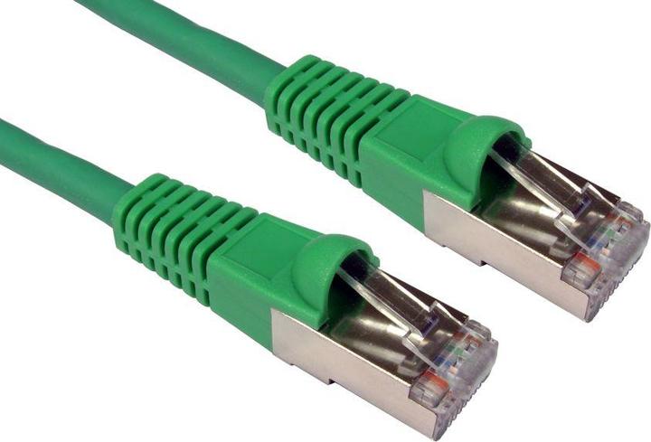 Actual product image Cables Direct CDL 10m Cat6A Patch Cable - Violet (S/FTP, CAT6a, 10 m)
