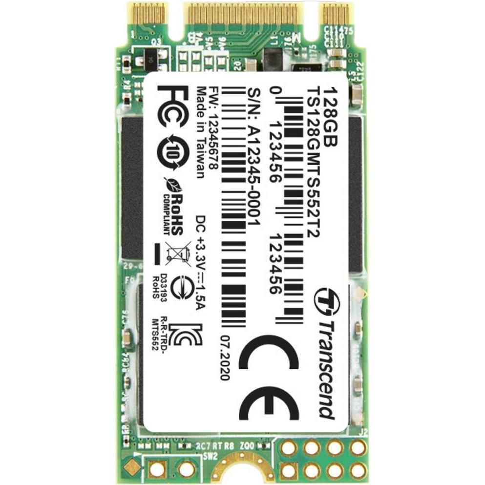 Transcend MTS552T2 (128 GB, M.2 2242), SSD