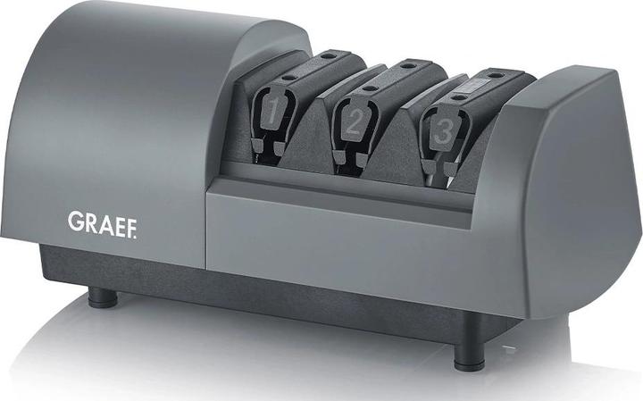 Produktbild Graef SG530 Messerschärfer quarzgrau 3-Phasen Trizor
