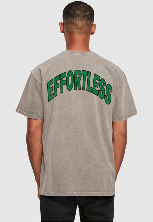 Produktbild Merchcode Attitude Acid Washed Heavy Oversized Tee - 113635 (XS)