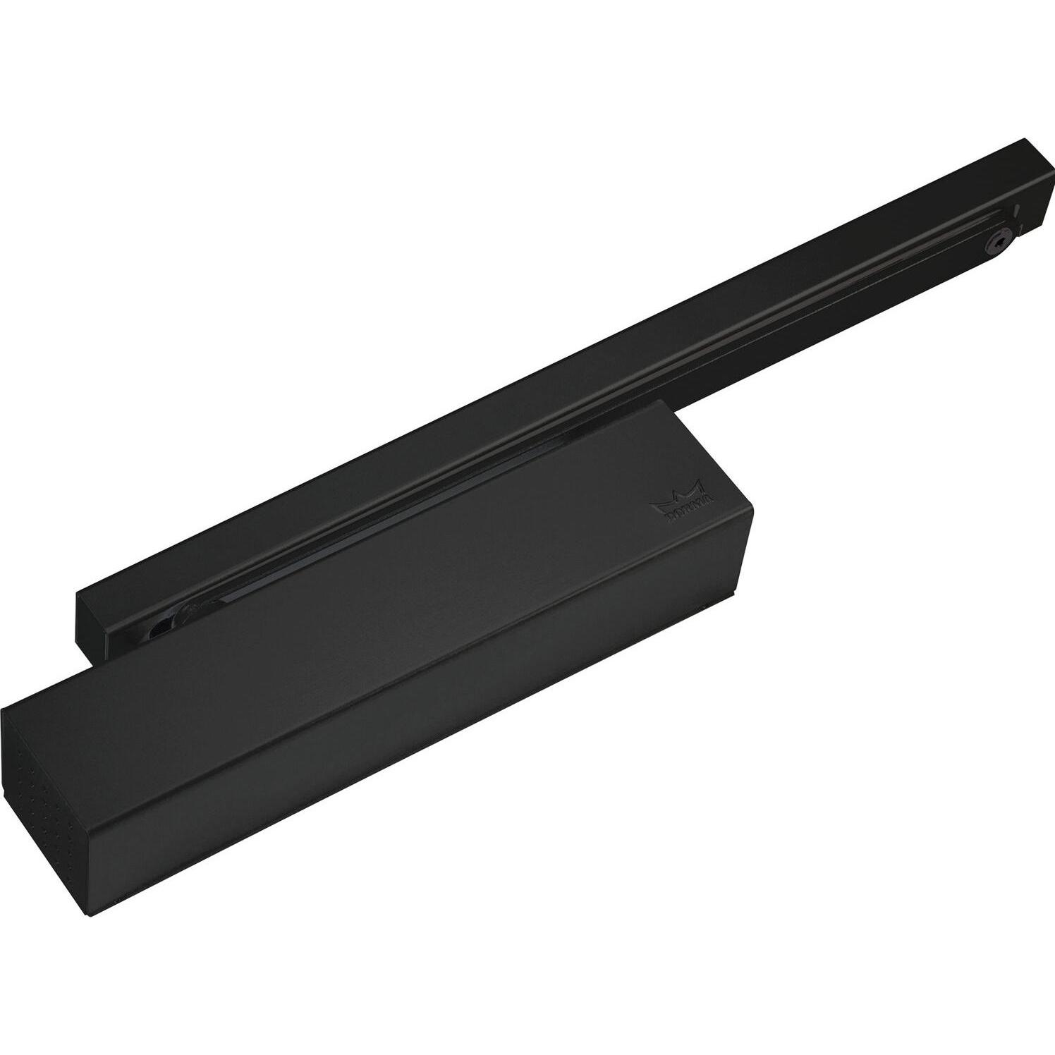 Dormakaba, Türöffner + Türschliesser, Türschliesser TS 93G G-N, Gr. EN 2-5, mit Gleitschiene, o. Feststellung, schwarz