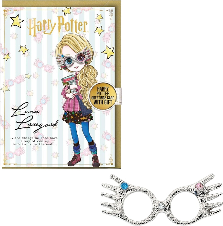 Immagine prodotto Luna Lovegood Biglietto di Compleanno Badge Incluso (1 pz.)