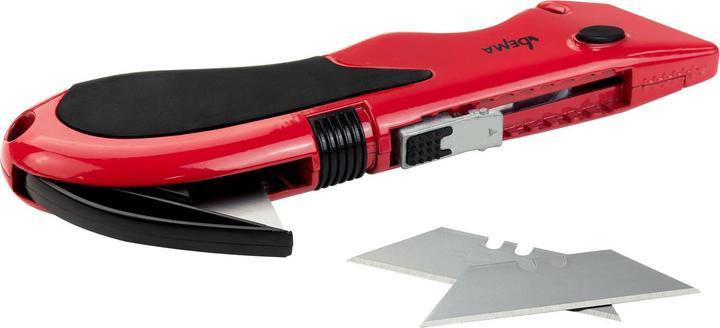 Actual product image Dema Cutter / Carpet Knife with 4 Blades (Cutters)