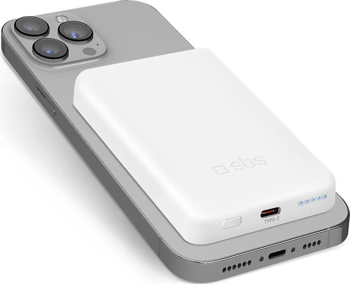 SBS Caricatore MagSafe (5000 mAh, 5 W)