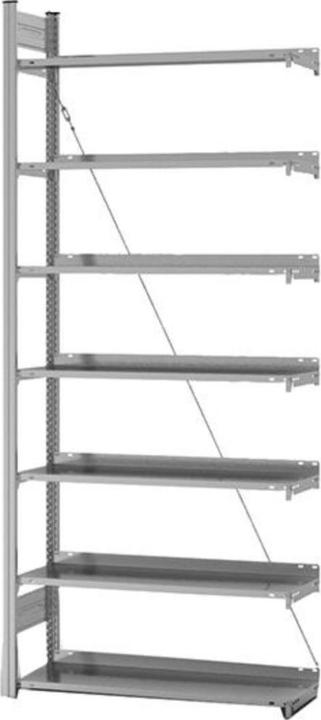 Actual product image Hofe File shelving, galvanized