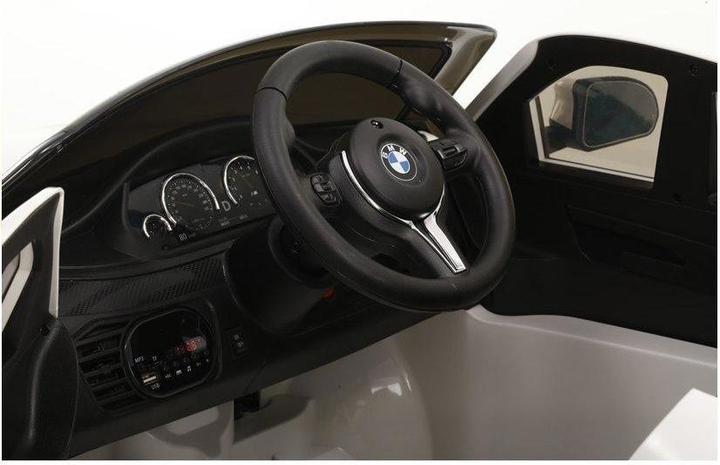 Image du produit Lean Toys Voiture électrique pour enfants BMW X6, noir laqué