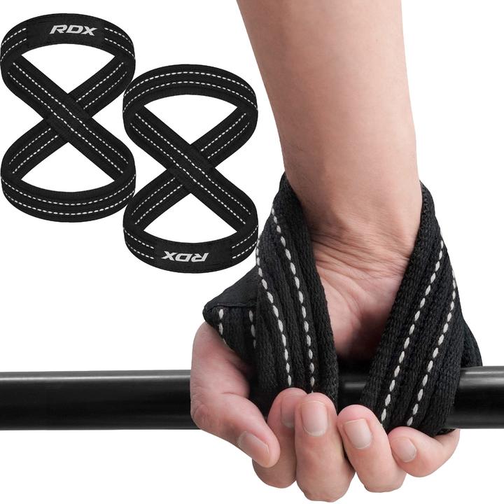 Actual product image Rdx Gym Lifting Cotton Straps (S)