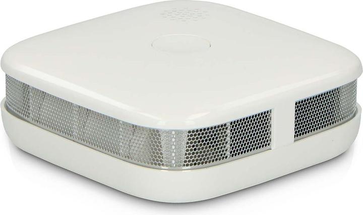 Alecto Rauchmelder mit kompaktem Design mit 2er-Pack Weiss