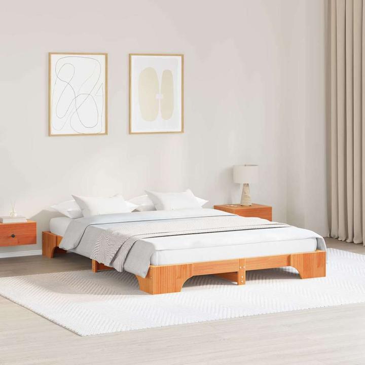 Actual product image vidaXL Bettgestell (160 x 200 cm)