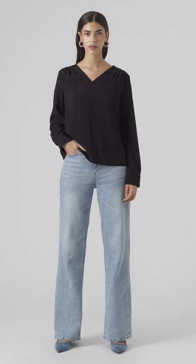 Produktbild Vero Moda Vmlena Ls Pleat Top Wvn Noos Top (L)