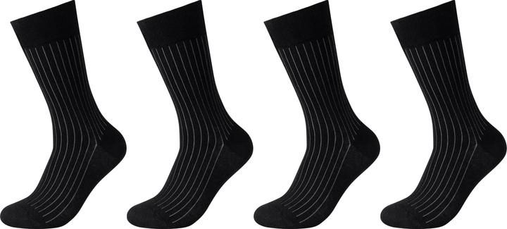 Produktbild Camano Men ca-soft shadow stripes Socken 4p (4er Pack, 43, 46)