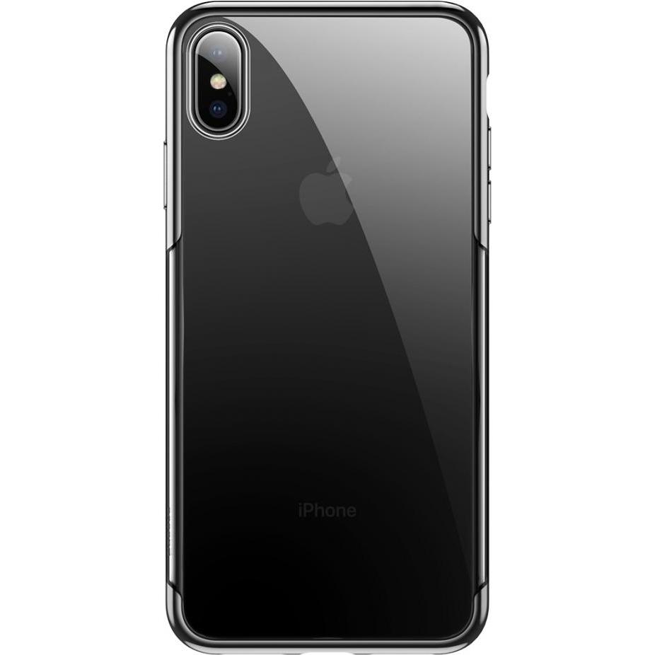 Thumbnail - Baseus Glitter Series iPhone Xs Max Hülle (Apple iPhone XS Max), Smartphone Hülle, Transparent