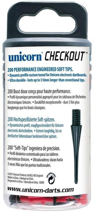 Actual product image Unicorn Checkout Soft Tips