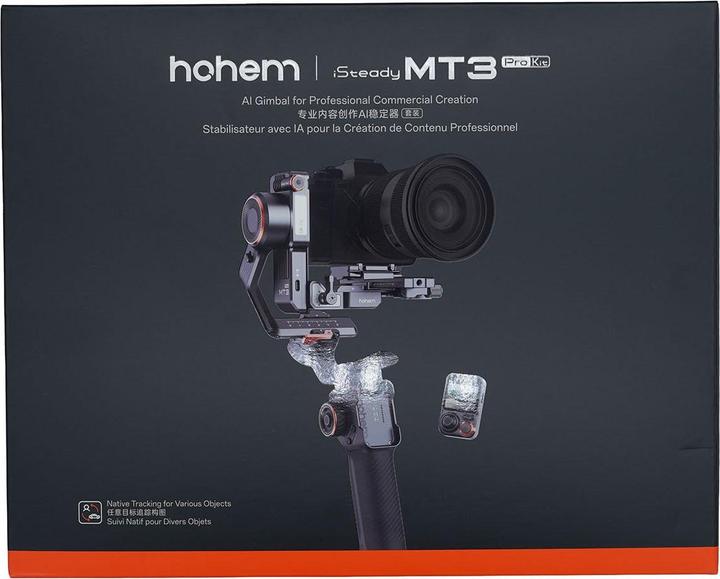 Actual product image Hohem Camera & Phone Gimbal (Action camera, Compact camera, Single-lens reflex camera, Smartphone, 2.50 kg)