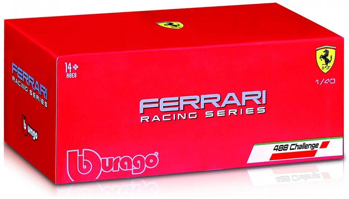 Actual product image Bburago Ferrari 488 Challenge