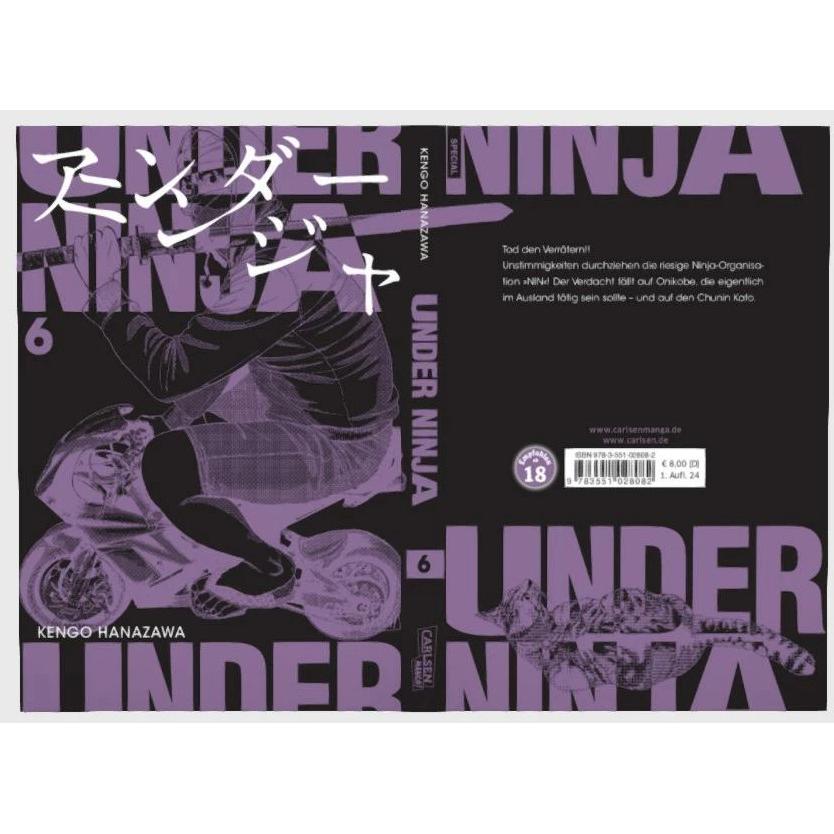 Thumbnail - Under Ninja 6, Belletristik von Kengo Hanazawa, Katarina Rinas