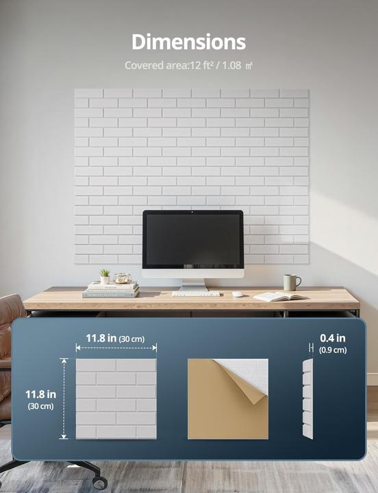 Image du produit Kuchoow 12er-Set Akustikplatten (12 pcs)