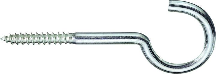Image du produit HSI SB Crochet pour corde à linge 5,2x80mm galvanisé, contenu : 4 pièces