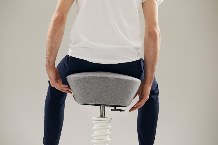 Actual product image Aeris SWOPPER - Office stool with glider