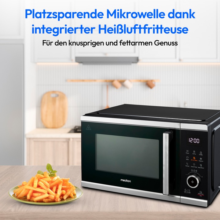 Immagine prodotto Medion MD 11499 Microonde con grill e friggitrice 25L (25 l)
