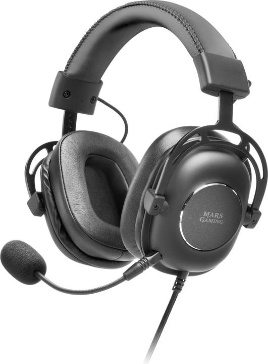 Mars Gaming MH6 headphones/headset Wired Head-band Black (Cable)
