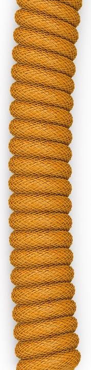 Actual product image Glorious PC Gaming Race Coiled Cable Glorious Gold, USB-C auf USB-A Spiralkabel (1.37 m, USB 2.0)