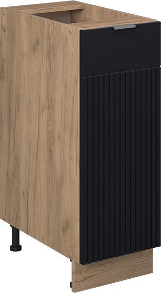 Goldkraft Eiche, Schwarz, Schwarz gestreift