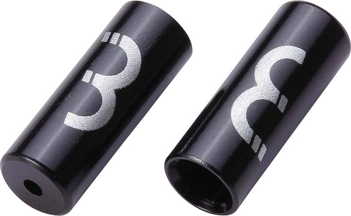 BBB Douilles d'arrêt en aluminium 4mm noir 100 pcs.