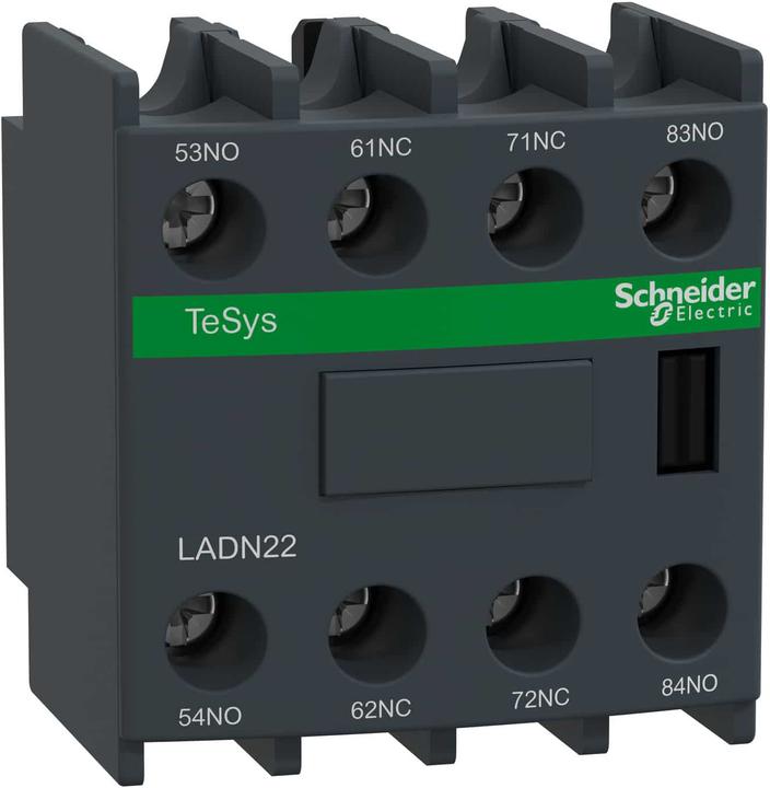 Schneider Electric Auxiliary contact block 2 NO contacts 2 NC contacts