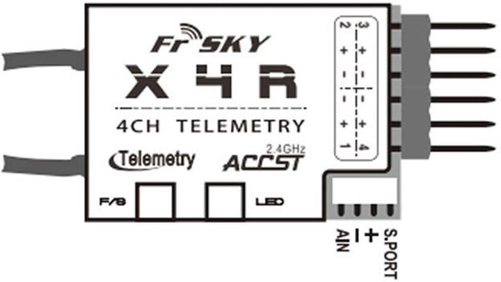 Immagine prodotto FrSky Empfänger X4R CPPM/LBT/Uni Software