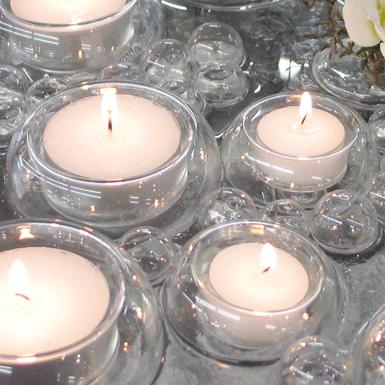 Actual product image Glasi Hergiswil Tealight holder float, 7 cm