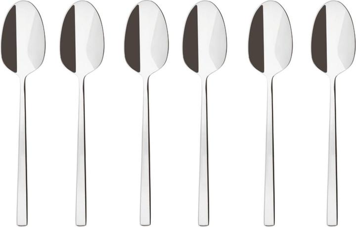 Immagine prodotto Sambonet Cucchiaio da caffè Rock 6 pezzi, argento (6 Pezzo/i, Misurini)