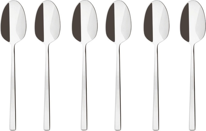 Image du produit Sambonet Cuillère à café Rock 6 pièces, argent (6 pièce(s), Scoops)