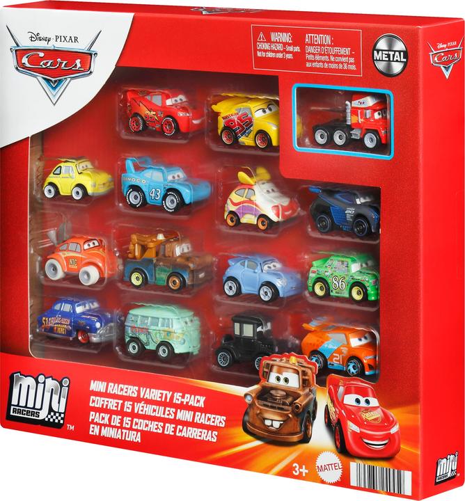 Immagine prodotto Mattel Cars Mini confezione da 15 pezzi