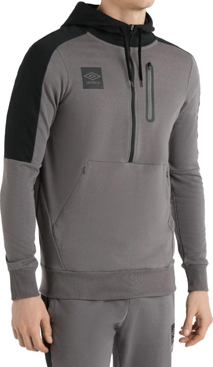 Immagine prodotto Umbro Terrace Felpa con Cappuccio Mezza Cerniera Uomo (M)