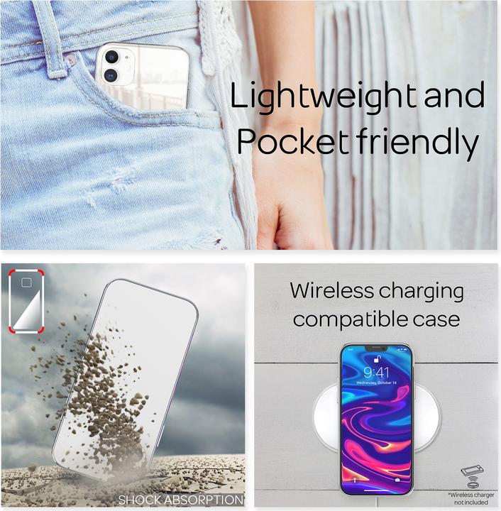 Image du produit Nalia Coque Miroir (Apple iPhone 12 Pro, Apple iPhone 12)