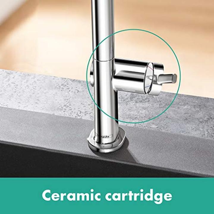 Actual product image hansgrohe HG single lever sink mixer 270 TALIS M chrome